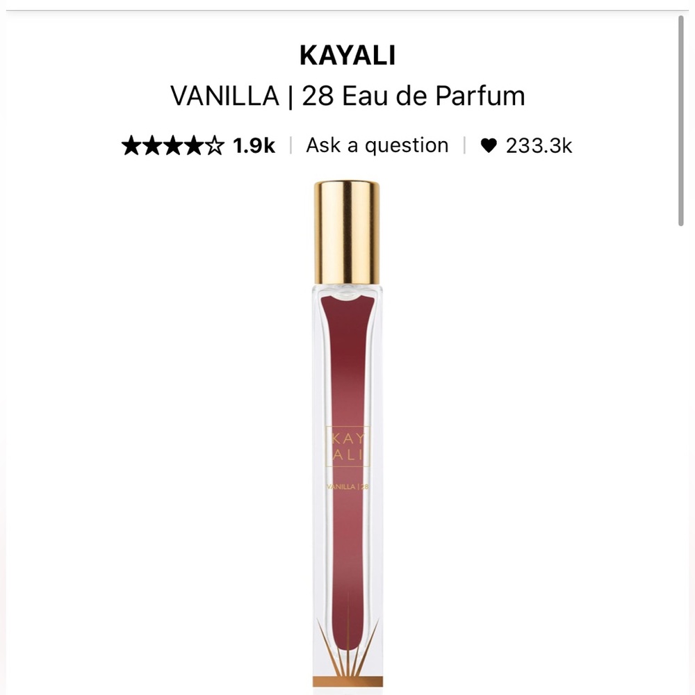 Kayali Vanilla 28 Travel Spray